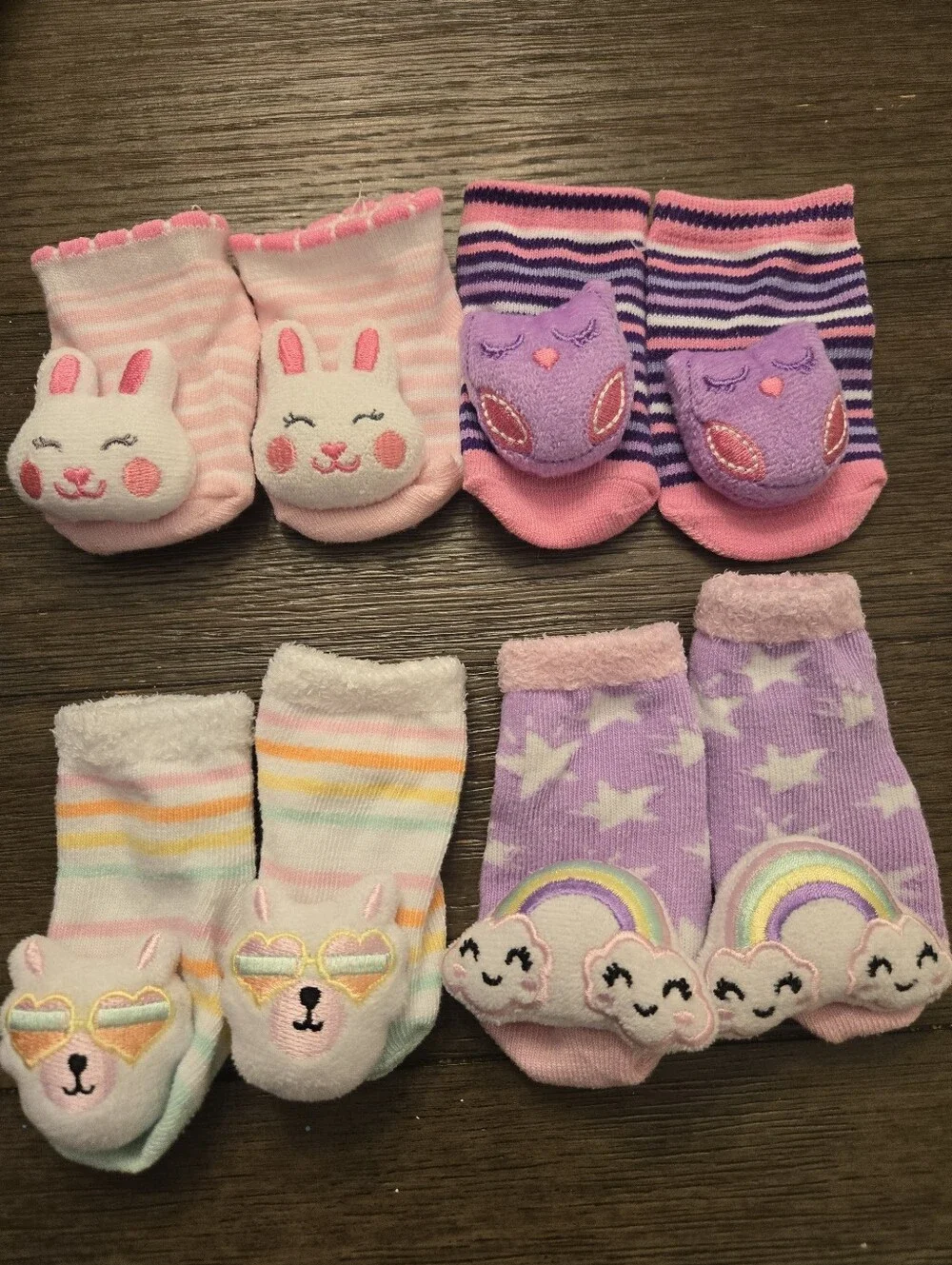 Baby Sock Bundle - Skechers - Carter's- 0-6 Months